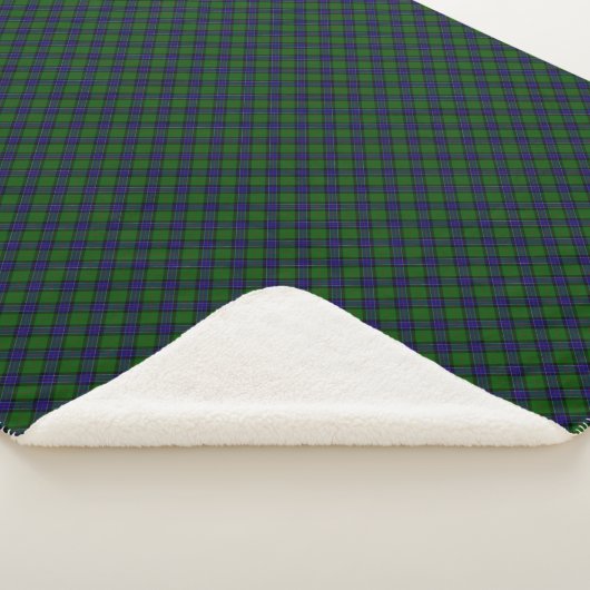 Sinclair tartan bleu vert plaid (3/4)