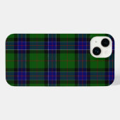 Sinclair tartan bleu vert plaid (Verso Horizontal)