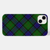 Sinclair tartan bleu vert plaid (Verso Horizontal)