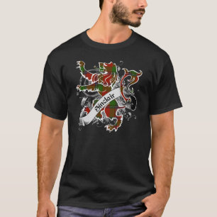 Sinclair Tartan Lion T-shirt