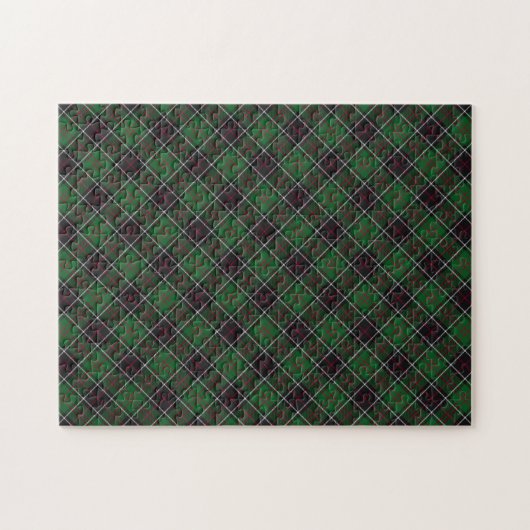 Sinclair Tartan Patroon Legpuzzel (Horizontaal)
