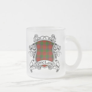 Sinclair Tartan Shield Matglas Koffiemok