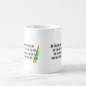 Sinclair ZX Spectrum Keyboard Keys Koffiemok (Center)