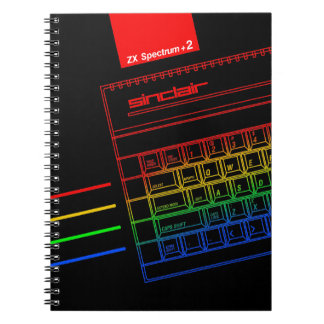 Sinclair ZX Spectrum Rainbow Notitieboek