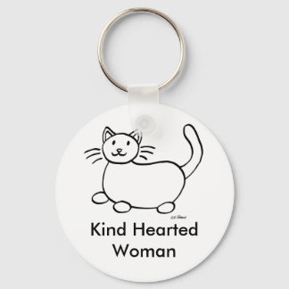 Sind Hearted Woman Sleutelhanger