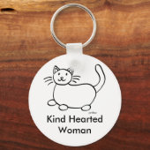 Sind Hearted Woman Sleutelhanger (Voorkant)