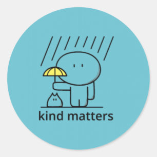 Sind Matters Ronde Sticker