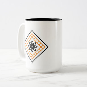 Sindhi Star Tweekleurige Koffiemok