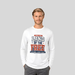 Sinds 1776 Land van de Vrije Patriotische USA Here Tri-Blend Shirt