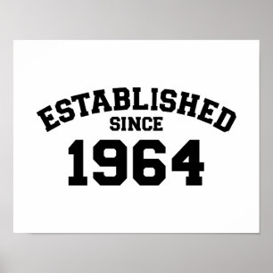 Sinds 1964 opgericht poster