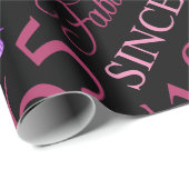 Sinds 1965 60ste verjaardag cadeaupapier (Rol Hoek)