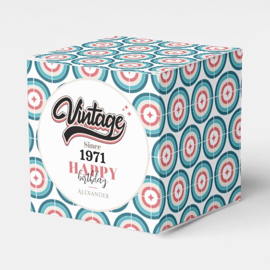  sinds - 1971 bedankdoosjes (Voorkant Zijde)