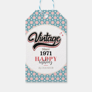  sinds - 1971 cadeaulabel