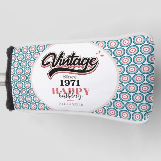  sinds - 1971 golfheadcover (Voorkant)