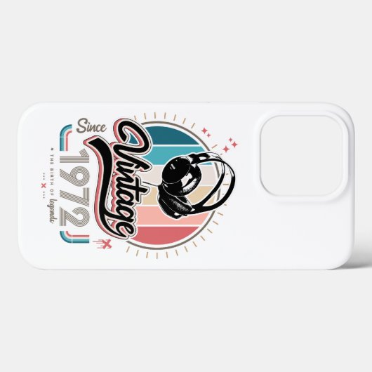  sinds 1972 Hoofdtelefoon Case-Mate iPhone Case (Achterkant (horizontaal))