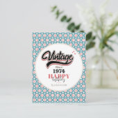  sinds - 1974 feestdagenkaart (Staand voorkant)