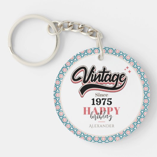 sinds - 1975 sleutelhanger (Voorkant)