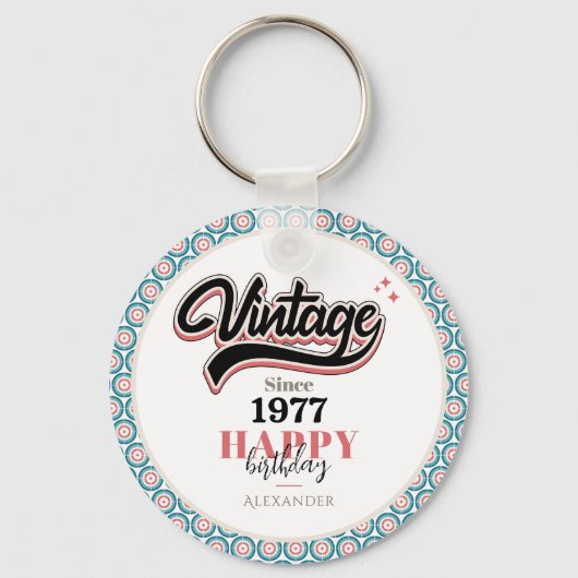 sinds - 1977 sleutelhanger (Voorkant)