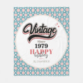  sinds - 1979 fleece deken (Voorkant)