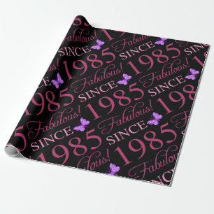 Sinds 1985 is het 40 jaar cadeaupapier