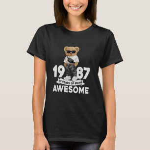 Sinds 1987 37e Verjaardag Geschenken 37 jaar oud T-shirt