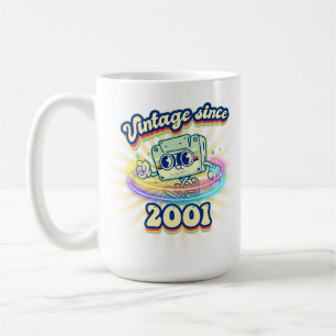 sinds 2001 Nostalgische & muziek Koffiemok