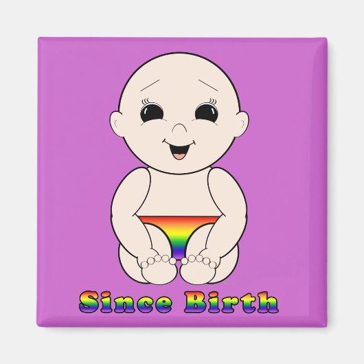 Sinds de geboorte 3r magneet (Voorkant)