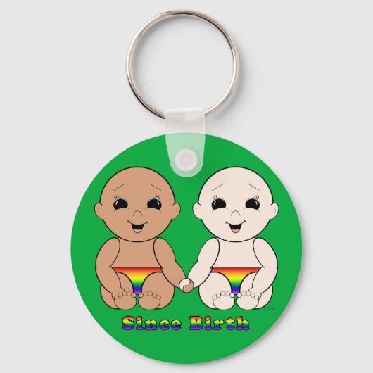 Sinds geboorte 8r sleutelhanger (Voorkant)