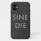 Sine die Case-Mate iPhone case (Achterkant)