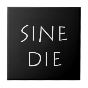 Sine die tegeltje