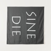 Sine die wandkleed (Voorkant (horizontaal))