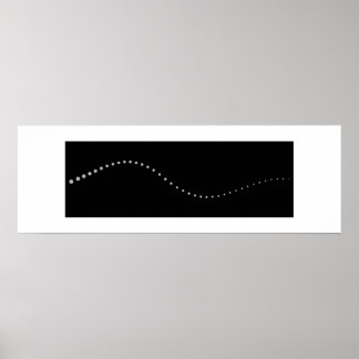 Sine Wave Poster
