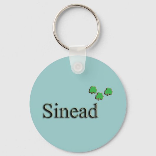 Sinead Irish Name Sleutelhanger (Voorkant)