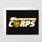 Sinestro Corps Briefkaart (Voorkant / Achterkant)