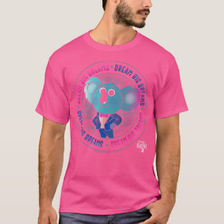 Sing 2 Buster Moon Droom Grote Dromen Cirkel Badge T-shirt