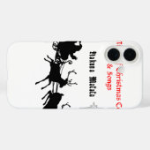 Sing Along Christmas beroemd gemaakt door Carols & Case-Mate iPhone Case (Achterkant (horizontaal))
