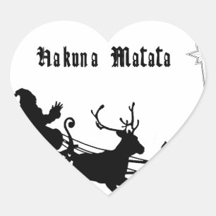 Sing Along Christmas beroemd gemaakt door Carols & Hart Sticker