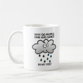 Sing and Dance in Pee Funny Mug Koffiemok (Links)