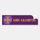 Sing Calontir Bumpersticker (Voorkant)