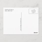 Sing for Beauty Briefkaart (Achterkant)