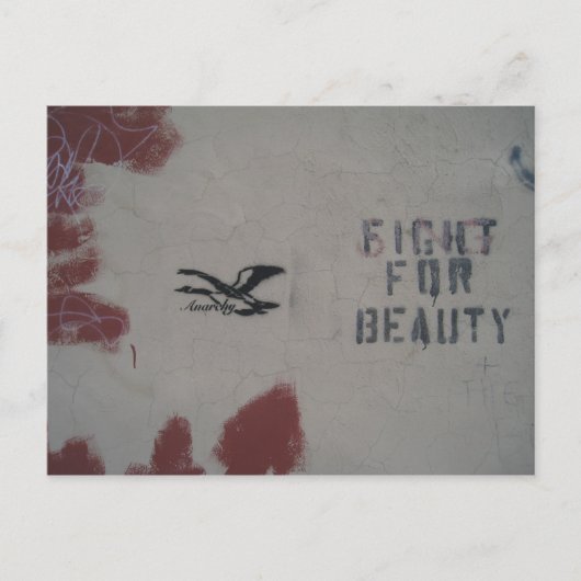 Sing for Beauty Briefkaart (Voorkant)