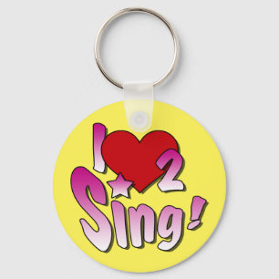 Sing Key Ring Sleutelhanger