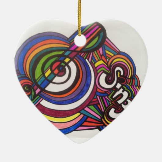 "SING" ORNAMENT (Achterkant)