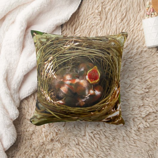 Sing Out [Robins de bébé] - coussin (Couverture)