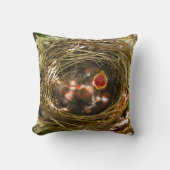 Sing Out [Robins de bébé] - coussin (Recto)