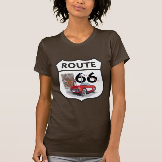 Sing route 66 gifts t-shirt (Voorkant)