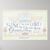 Sing to the Lord Poster (Devant)