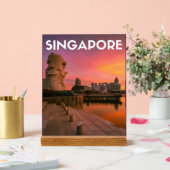 Singapore Acryl Bord (Huwelijk)