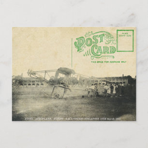 Singapore Aviation Briefkaart