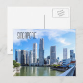 Singapore Briefkaart (Voorkant / Achterkant)